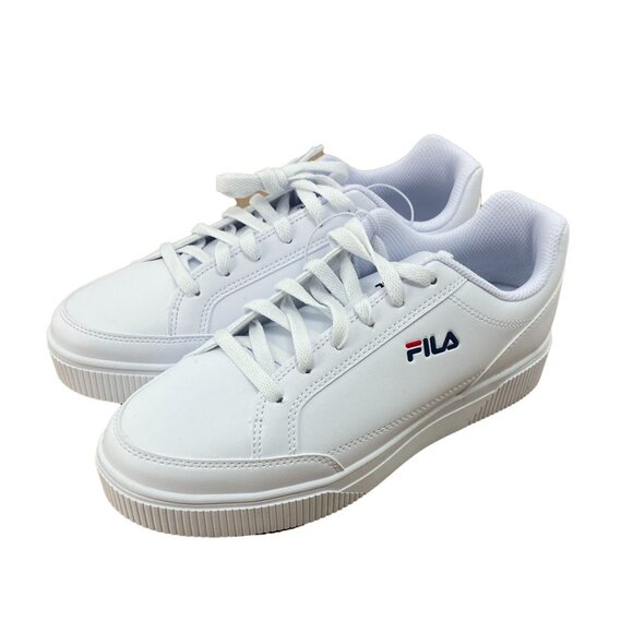 Fila Women's White Unlock Court Sneakers | Fashion Sneakers | Various Sizes - Picture 1 of 6